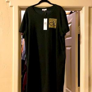 Beautiful Calvin Klein tee shirt dress
